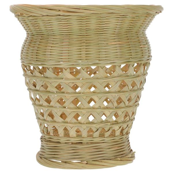 

vases 1pc bamboo woven dried flower storage holder vase performance prop