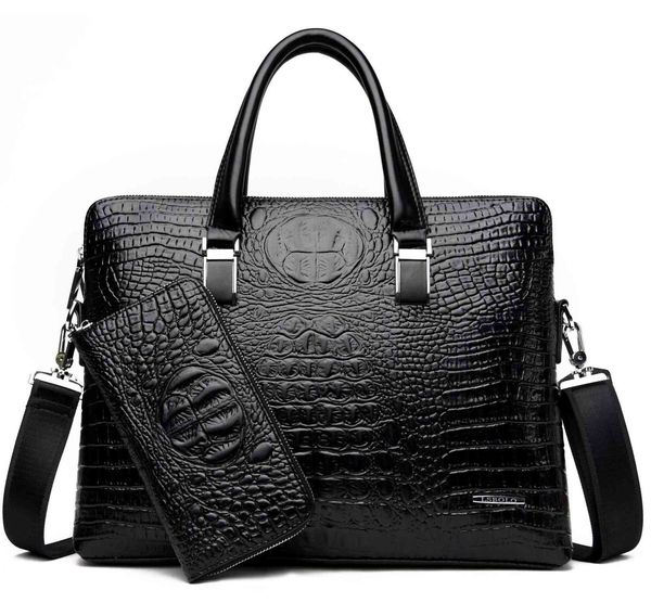 

men's busins lapbag leather fashion trend single shoulder diagonal