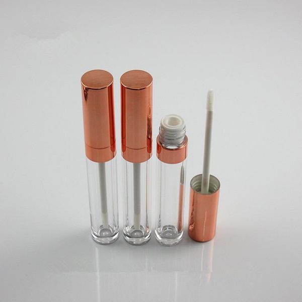 

storage bottles & jars 6ml 10/30/50 pcs empty lip gloss bottle,gold cap diy plastic lipgloss tube,beauty cosmetic packing container