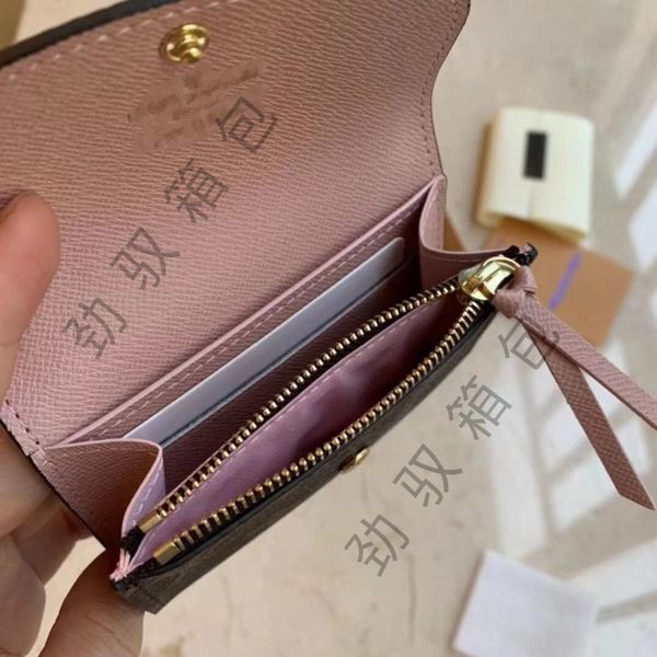 

designer horizontal square zipper litchi wine red single soft handle card bag solid color small inner patch pocket mobile phone oupb