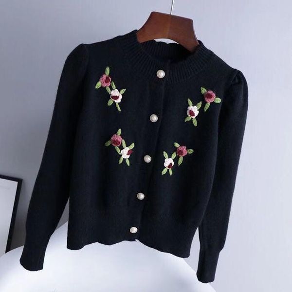 

women's knits & tees sr08787 fashion sweaters 2021 runway luxury european design party style clothing, White