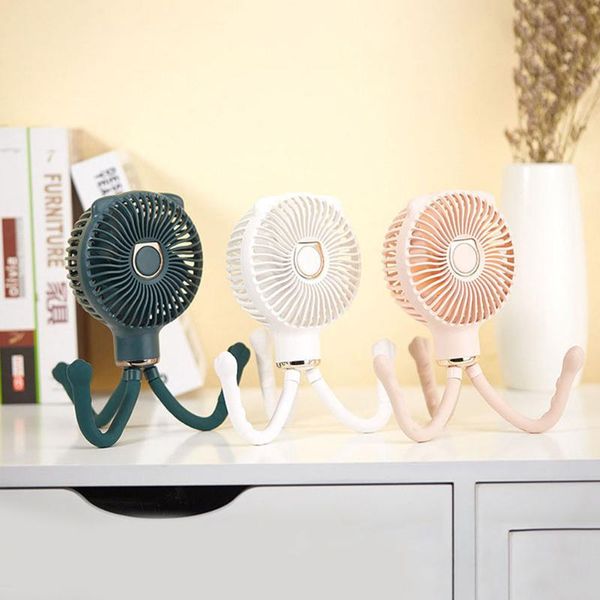 

electric fans mini stroller fan personal portable desk handheld baby bed car seat usb rechargeable summer outdoor air cooler ventilador