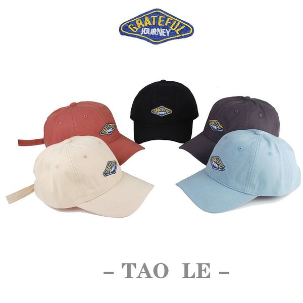 

new embroidered baseball cap in spring, Blue;gray