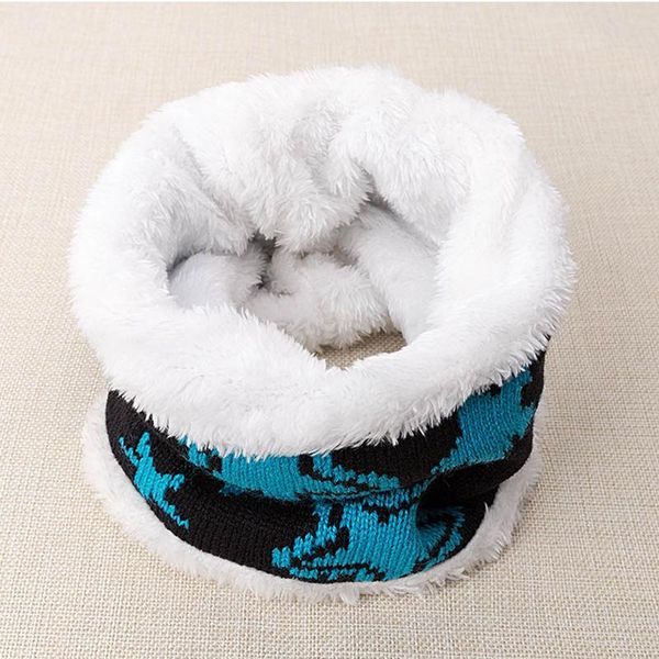 

scarves & wraps children winter warm ring o style neckerchief, Red;brown