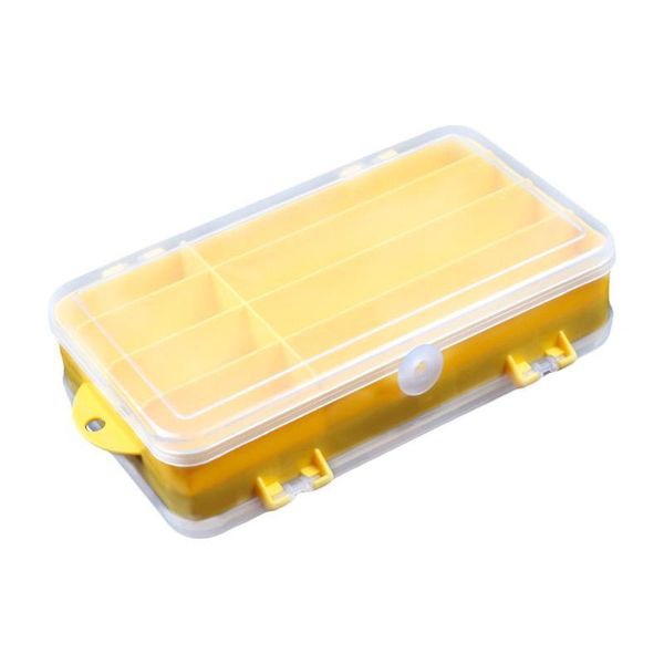 

fishing accessories portable double sided box bait lure hook storage case tool
