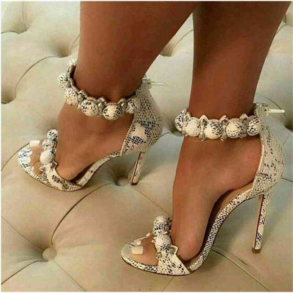 

slippers test sandals women button studded pyramid studs embellished high heels pom stiletto pumps summer dress shoe cxtc, Black