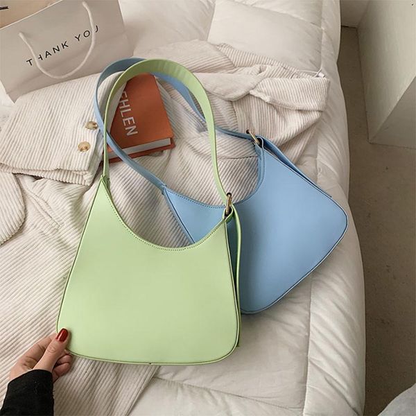 

evening bags women's handbags leather shoulder wide strap female clutch ladies fashion travel underarm purses