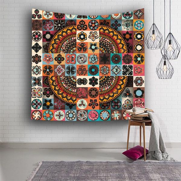 

tapestries bohemian wall hanging tapestry modern ins style 3d printed home decor art yoga mat shawl blanket