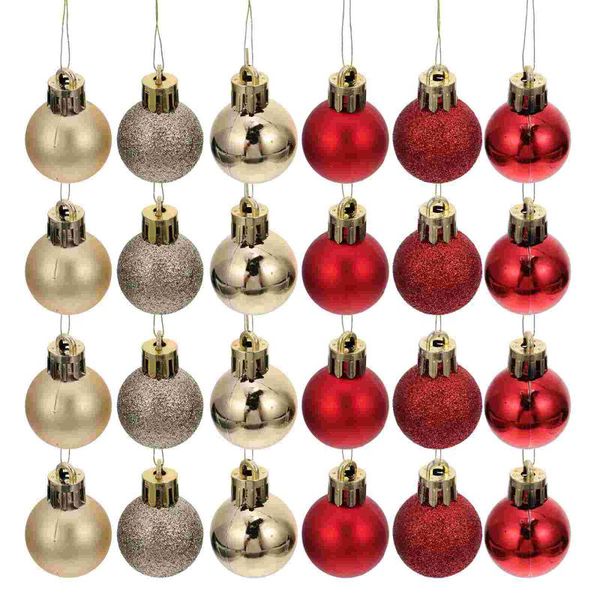 

party decoration 1 set xmas pendant round christmas tree