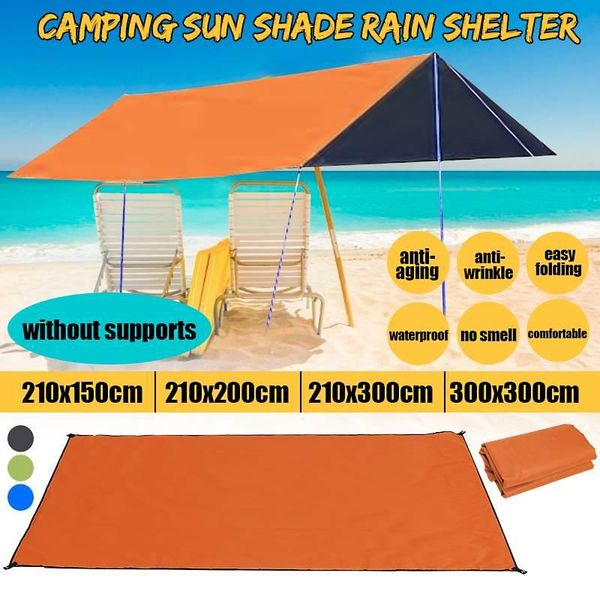 

shade waterproof sun shelter sunshade protection outdoor canopy garden patio pool sail awning camping picnic tent