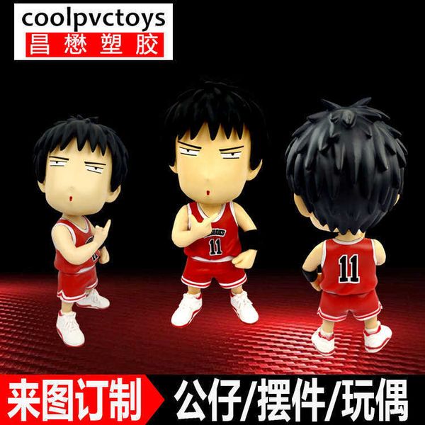 

plastic lined pvc injection molding cartoon animation game film and television peripheral blind box hand puppet display creative doll