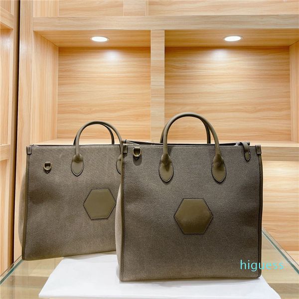 

designer- women bags luxury marmont canvas shopping bag tote quilted leather letter interweaving accessory handbag 2 styles