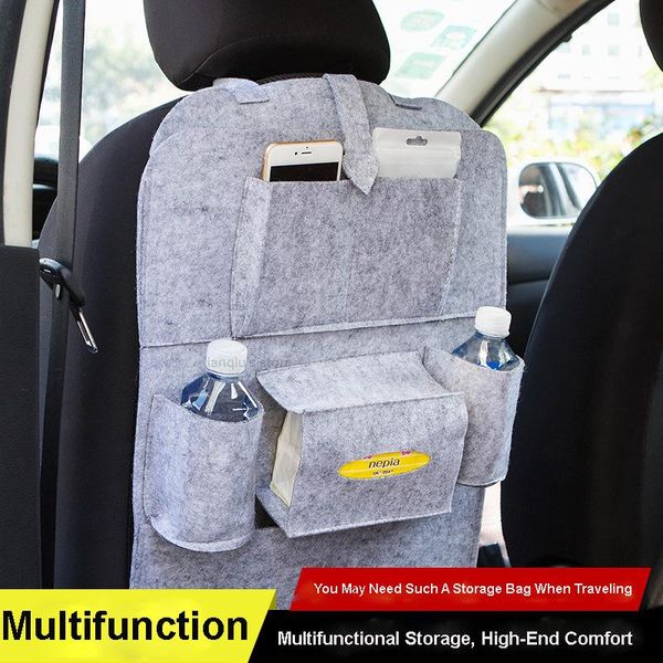 

car organizer accessory interior seat back hanging storage bag