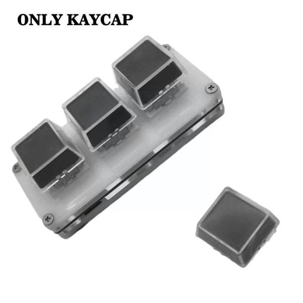 

keyboard covers 10pcs/set transparent keycaps double-layer clips switch relegendable shell keycap removable protection mx custom pa b5z6