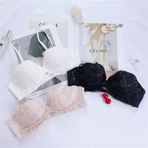 

jdx underwear high-end cloureauxiliary breat gatheredadjutable thin brano teel ring brabreathable b37 women' exy underwearwomen's, Red;black
