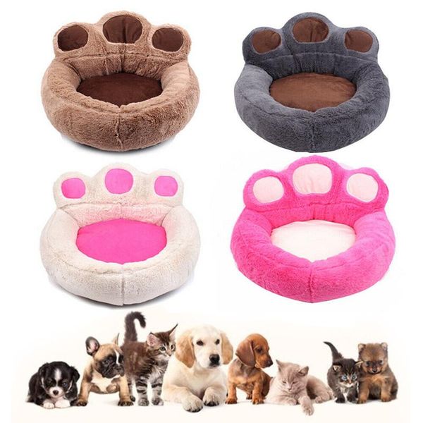 

pet dog bed sofa bear claw shape kennel lovely soft breathable for sleeping sdf-ship kennels & pens