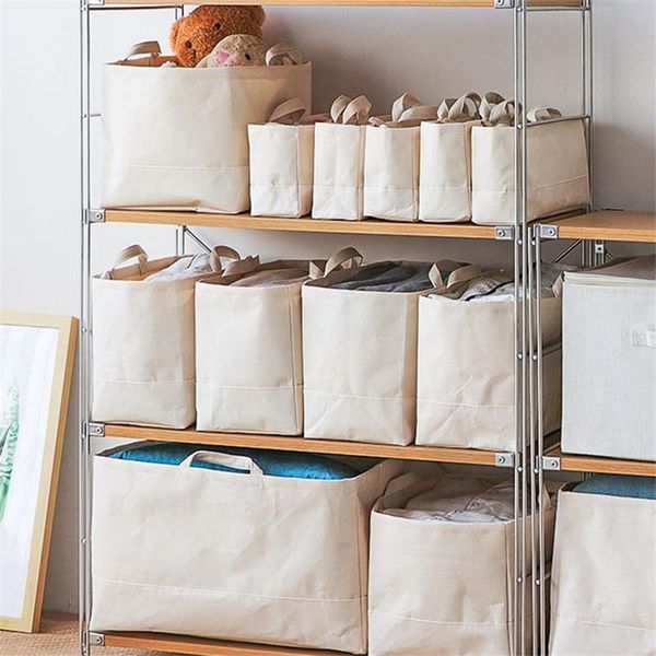 

storage bags folding box foldable cloth cube basket bins with handle for toys organizer containers drawers