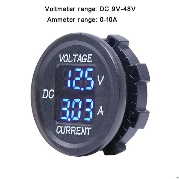 

universal dc 9v to 48v 10a digital voltage meter voltage meter led display