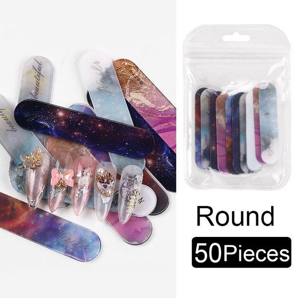 

wholesale 5 packs, 50 pieces nail display with 250 oval shape false tips and sets of adhesives shelf art kits