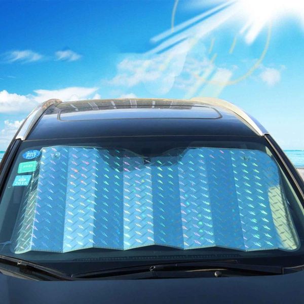 

car sunshade front file thickening laser season sun shade visor suv off-road block windshield cover