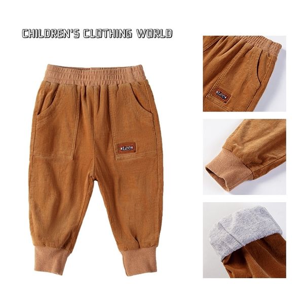 

children's clothing autumn and winter 2020 net red children's sports pants, White