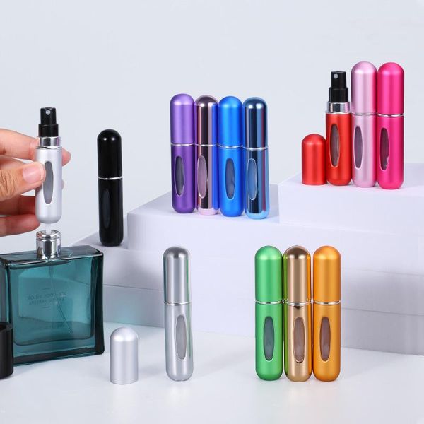 

storage bottles & jars 5ml mini perfume sub small exquisite easy to carry spray bottle press