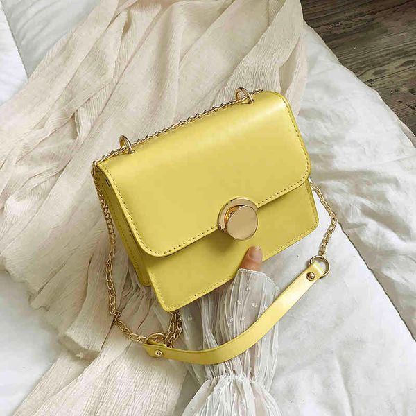 

backpack summer texture female wild single shoulder slung fashion chain small square bag