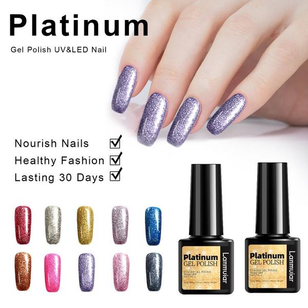 

nail gel polish glue bright potherapy glitter japanese art long lasting base removable 8ml, Red;pink