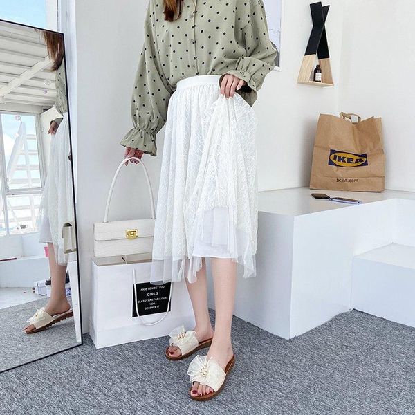 

summer slipper sandals flat slippers for women shoes woman, Black