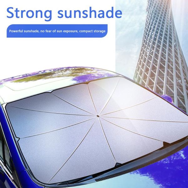 

universal car windshield sun shade automobile magnetic sunshade covers skylight blind shading net