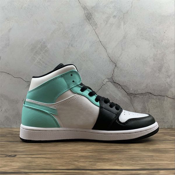 

1 mint green basketball shoes men women jumpman 1s designer sports sneakers ship size