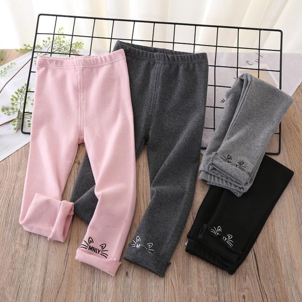 

trousers 2021 autumn cartoon pattern casual lace leggings 110-150, Blue