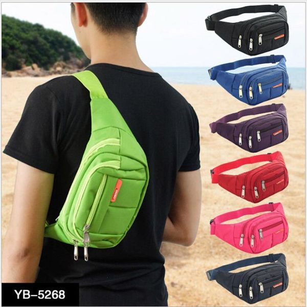 

fanny pack mens womens waist hip belt bag purse pouch travel sport bum nylon