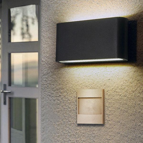 

outdoor waterproof led wall lamp modern simple balcony courtyard bedroom kitchen bathroom background decoration light fixture lamps