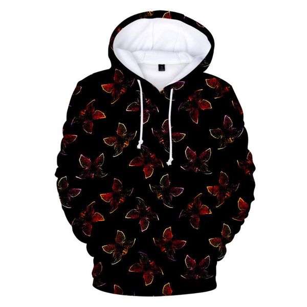 

men's hoodies & sweatshirts 2021 green leaf 3d printed hoodie for men and women harajuku casual fashion rose funny style jacket, Black