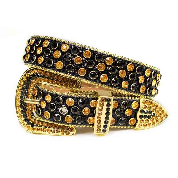 

2021 low price wholesale sundo western girl and cow boy slim bling rhinestones belts men luxurious genuine leather belt, Black;brown