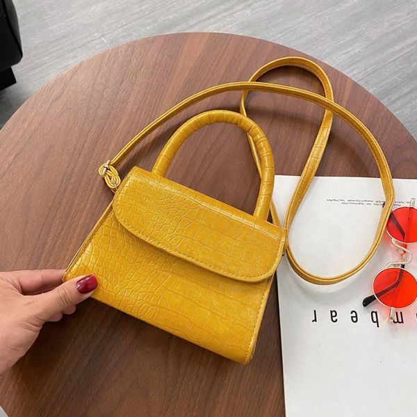 

evening bags 2021 alligator pattern mini crossbody for women pu leather shoulder bag fashion ladies designer small women's handbag