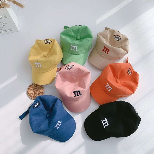 

children's hat summer sun baby cap baseball trendy boy girl, Yellow