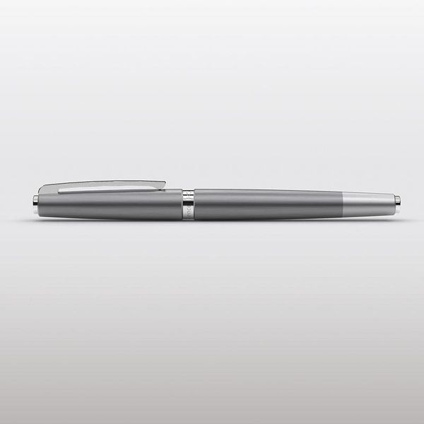 

ballpoint pens kaco metal rollerball pen balance brushed aluminum with smooth refill, high-end fine point gift box for office business, Blue;orange