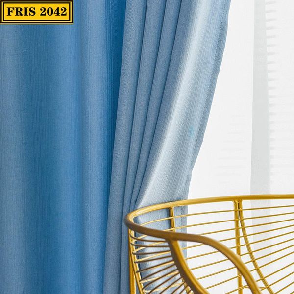 

curtain & drapes nordic simple solid color yafuni jacquard blackout curtains finished custom for living dining room bedroom