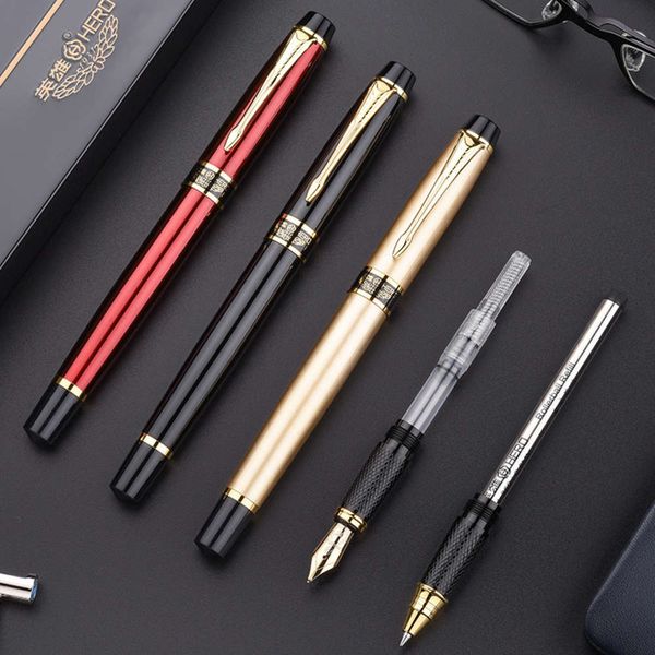 

hero 7032 pen hero metal signature art painting practice meeting water