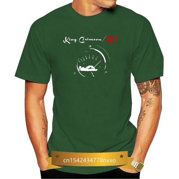 

men's t-shirts king crimson men red speedometer t shirt black, White;black