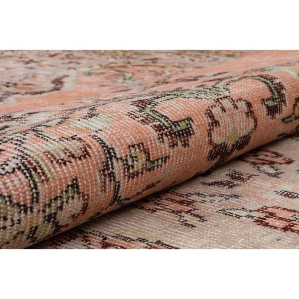 

carpets beige hand-knotted rug, old anatolian design classic floral rug 2612