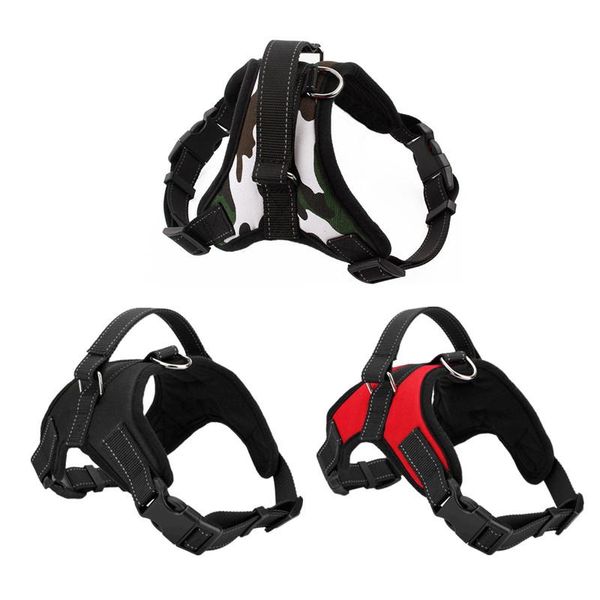 

adjustable pet puppy dog vest harness for small medium large dogs fashion nylon walking hand strap breathable accessories collars & leashes