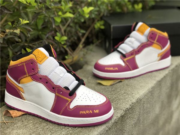

shoes jumpman 1 mid day of the dead color basketball dc0500-100 running trainers sports full 36-45