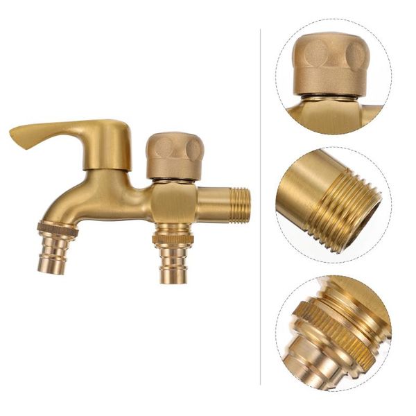 

1pc gardening irrigation replaceable copper dual-purpose bathroom sink faucets