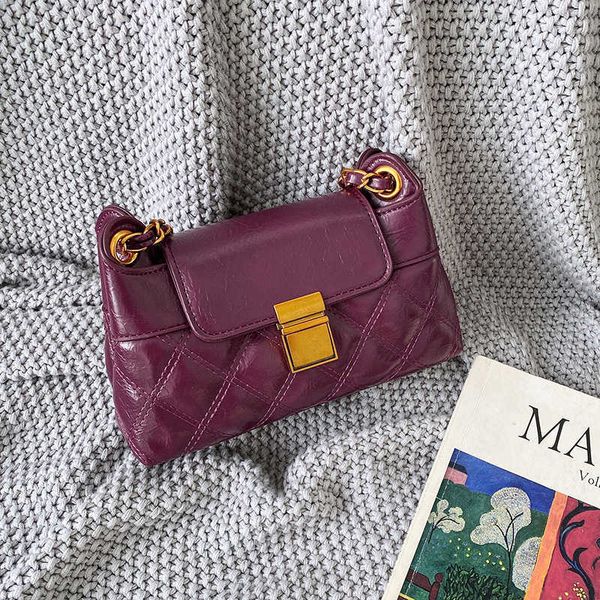 

foreign style women's 2021 spring korean lingge chain bag embroidery fashion one shoulder msenger bag fashion