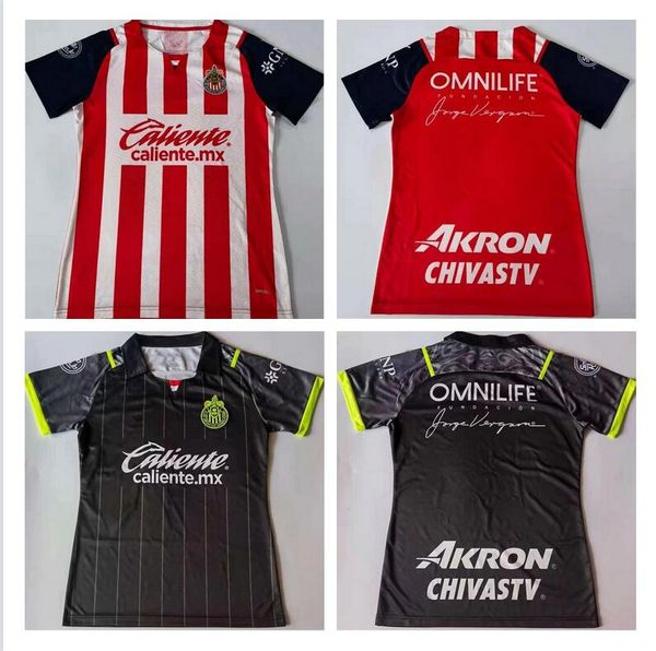 

2021 woman pulido club america liga mx chivas soccer jerseys 21/22 o.pineda a.pulido c.fierro girl shirt football uniform, Black;yellow