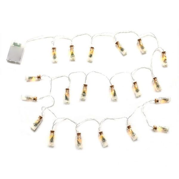 

party decoration high-quality christmas wishing bottle xmas tree holiday string light eye-catching lamp decorative for garden