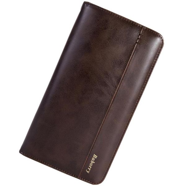 

wallets men classic long style card holder male purse quality zipper large capacity big wallet for, Red;black